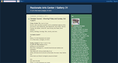 Desktop Screenshot of passionateartscenterpac.blogspot.com