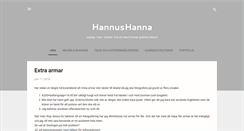 Desktop Screenshot of hannushanna.blogspot.com