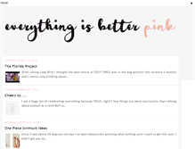 Tablet Screenshot of everythingisbetterpink3.blogspot.com