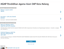 Tablet Screenshot of mgmpsmpkotamalang.blogspot.com