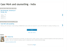 Tablet Screenshot of caseworkandcounselling-india.blogspot.com