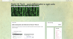 Desktop Screenshot of delirihitech.blogspot.com