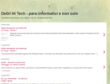Tablet Screenshot of delirihitech.blogspot.com