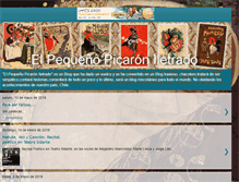 Tablet Screenshot of elpequenopicaroniletrado.blogspot.com