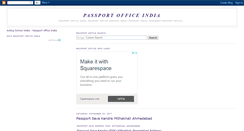 Desktop Screenshot of passportofficein.blogspot.com