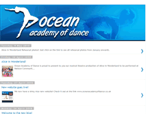 Tablet Screenshot of oceanacademyofdance.blogspot.com