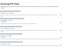 Tablet Screenshot of darkangel78-vidya.blogspot.com