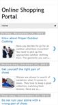 Mobile Screenshot of onlineshoppingportal.blogspot.com