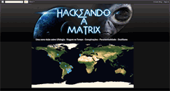 Desktop Screenshot of hackeandoamatrix.blogspot.com