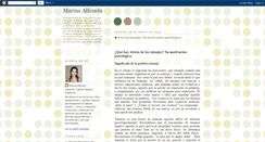 Desktop Screenshot of marinaalfonsin.blogspot.com