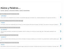 Tablet Screenshot of norma-musicaypalabras.blogspot.com