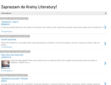 Tablet Screenshot of kraina-literatury.blogspot.com