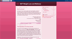 Desktop Screenshot of dotweightloss.blogspot.com