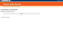 Desktop Screenshot of musicwithmonte.blogspot.com