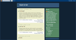 Desktop Screenshot of goalstogo.blogspot.com