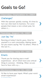 Mobile Screenshot of goalstogo.blogspot.com