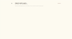 Desktop Screenshot of drdspeaks.blogspot.com