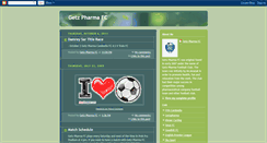 Desktop Screenshot of getzpharmafc.blogspot.com