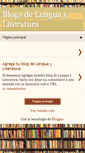 Mobile Screenshot of blogsdelenguayliteratura.blogspot.com