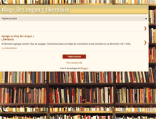 Tablet Screenshot of blogsdelenguayliteratura.blogspot.com