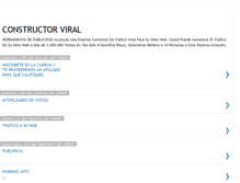 Tablet Screenshot of constructorviral.blogspot.com