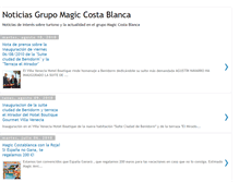 Tablet Screenshot of magiccostablanca.blogspot.com