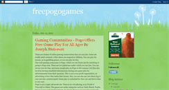 Desktop Screenshot of freepogogames.blogspot.com