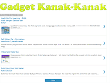 Tablet Screenshot of gadgetkanak2.blogspot.com