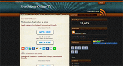 Desktop Screenshot of free-soccer-online-tv.blogspot.com