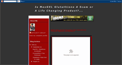 Desktop Screenshot of glutathione-1.blogspot.com