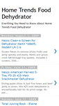 Mobile Screenshot of home-trends-food-dehydrator.blogspot.com