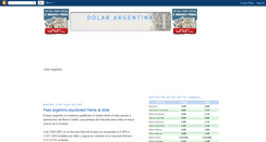 Desktop Screenshot of dolarargentina.blogspot.com
