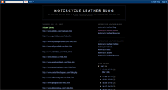 Desktop Screenshot of moto-leather.blogspot.com