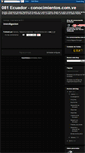 Mobile Screenshot of conocimientos-ecuador.blogspot.com