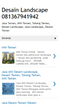 Mobile Screenshot of desainlandscape72.blogspot.com