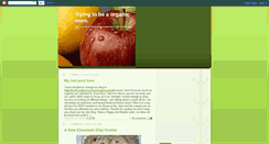 Desktop Screenshot of organicandnaturalmom.blogspot.com