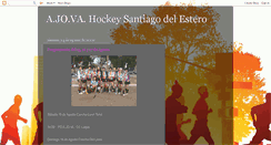 Desktop Screenshot of ajovahockey.blogspot.com