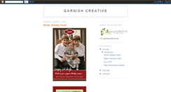 Desktop Screenshot of garnishcreative.blogspot.com