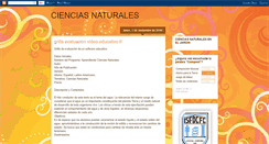 Desktop Screenshot of cienciasnaturalesenlasala.blogspot.com