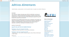 Desktop Screenshot of aditivosquimicos-ufrj.blogspot.com