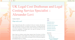 Desktop Screenshot of legalcostinguk.blogspot.com