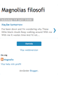 Mobile Screenshot of magnoliasfilosofi.blogspot.com