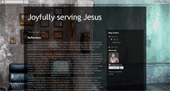 Desktop Screenshot of joyfullyservingjesus.blogspot.com