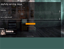 Tablet Screenshot of joyfullyservingjesus.blogspot.com