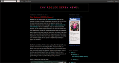 Desktop Screenshot of cnyrollerderby.blogspot.com