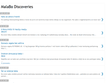 Tablet Screenshot of malabodiscovery.blogspot.com