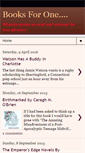Mobile Screenshot of booksforone.blogspot.com