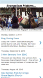 Mobile Screenshot of evangelism-matters.blogspot.com