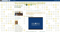Desktop Screenshot of cidadeescola.blogspot.com