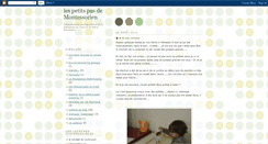 Desktop Screenshot of lespetitspasdemontessorien.blogspot.com